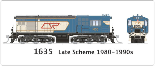 1635, late scheme 1980 - 1990s