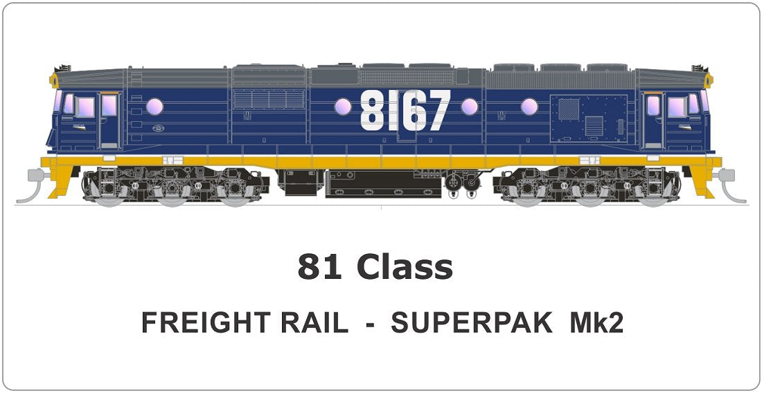 Freight Rail SUPERPAK, repaint