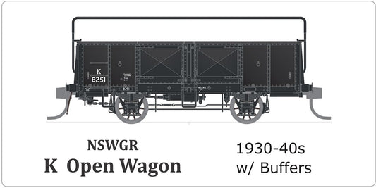 1930 - 40s, with buffers, spoked wheels