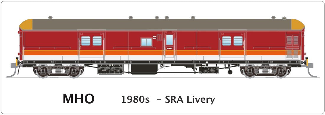 MHO 1980s, SRA Livery