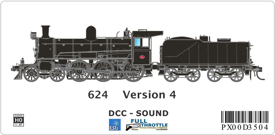 Version 4, Generator on Footplate, Bar Cow Catcher