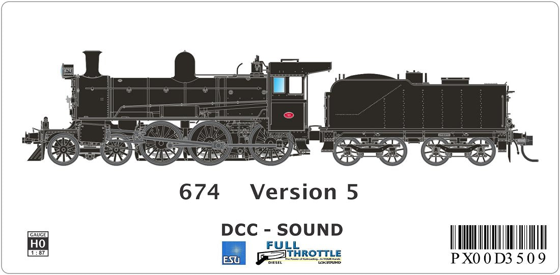 Version 5, Generator on Footplate, Plate Cow Catcher