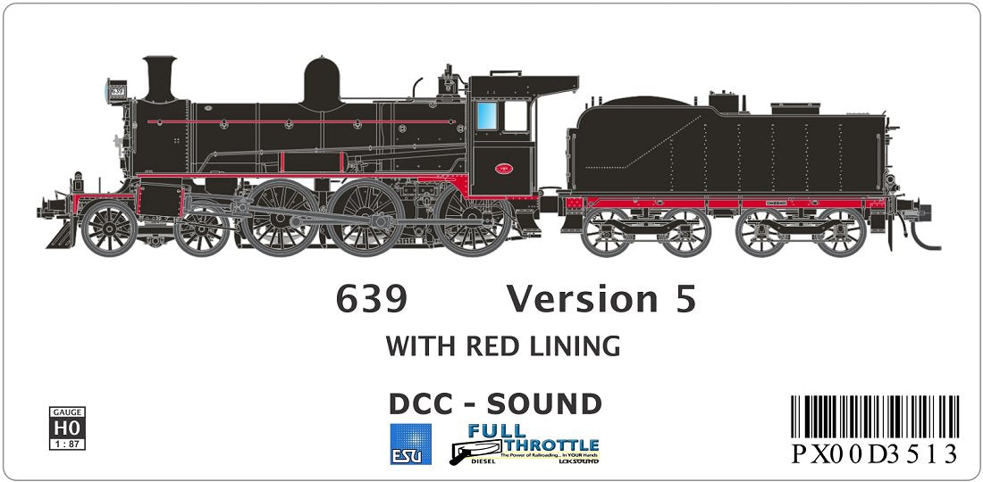 Version 5, Generator on Footplate, Plate Cow Catcher