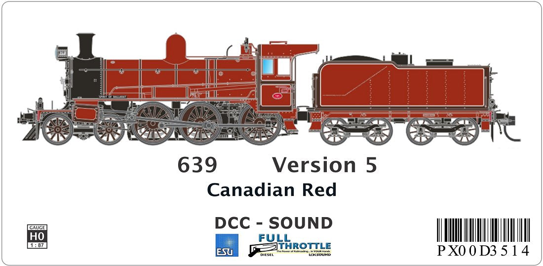 Version 5, Generator on Footplate, Plate Cow Catcher