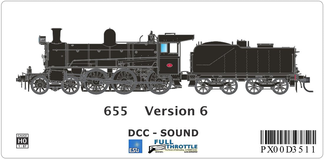 Version 6, Generator on Footplate, No Cow Catcher