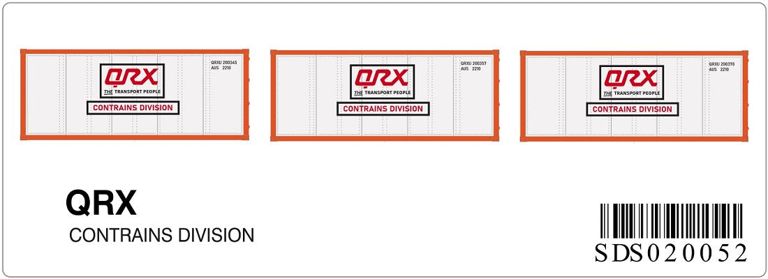 QRX Contrains Division x3