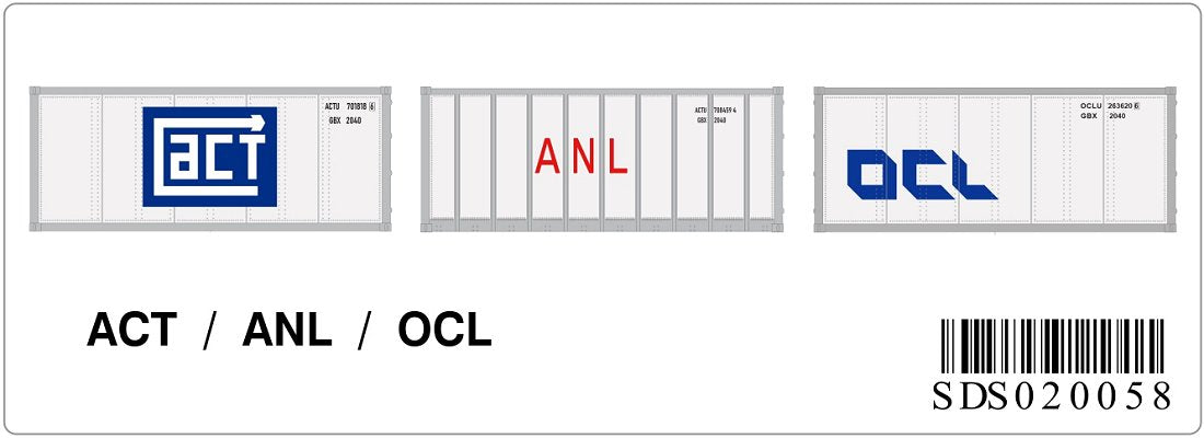 ACT, ANL, OCL