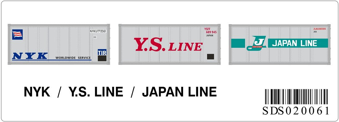 NYK, Y.S.LINE, JAPAN LINE