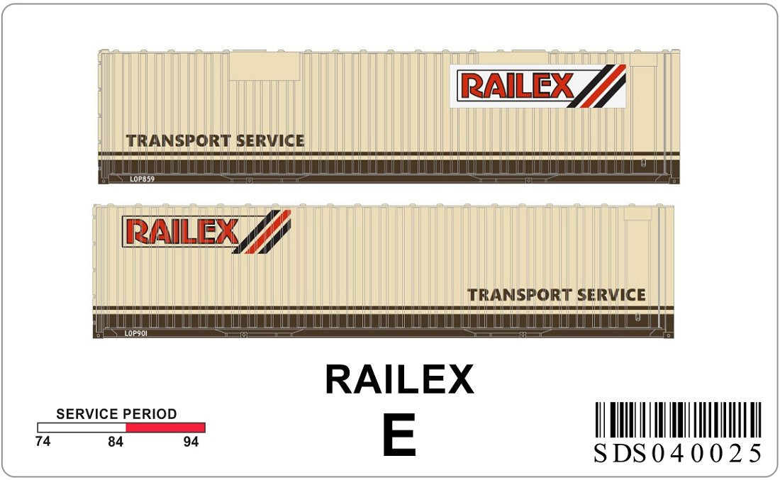 RAILEX pack E