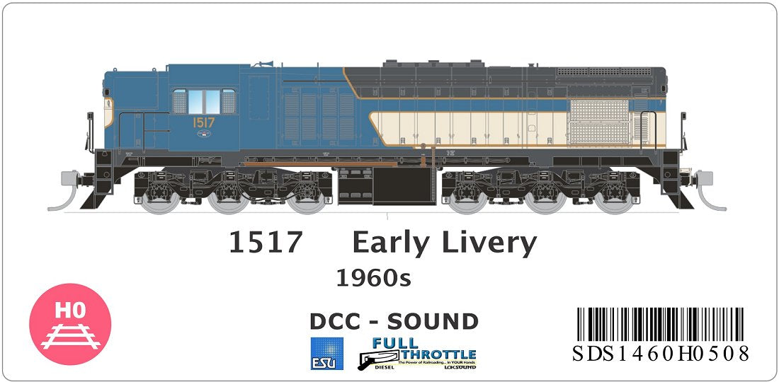 1502 Class, Early Livery, 1960s