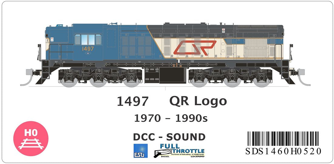 QR logo, Late Livery, 1970 - 1990s