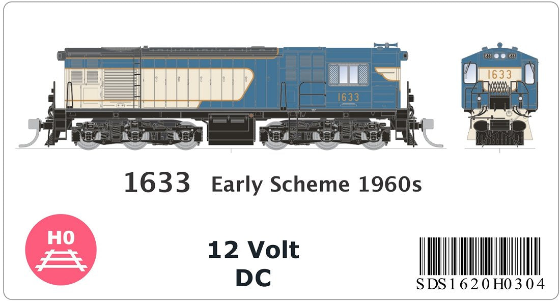 1633, early scheme 1960s
