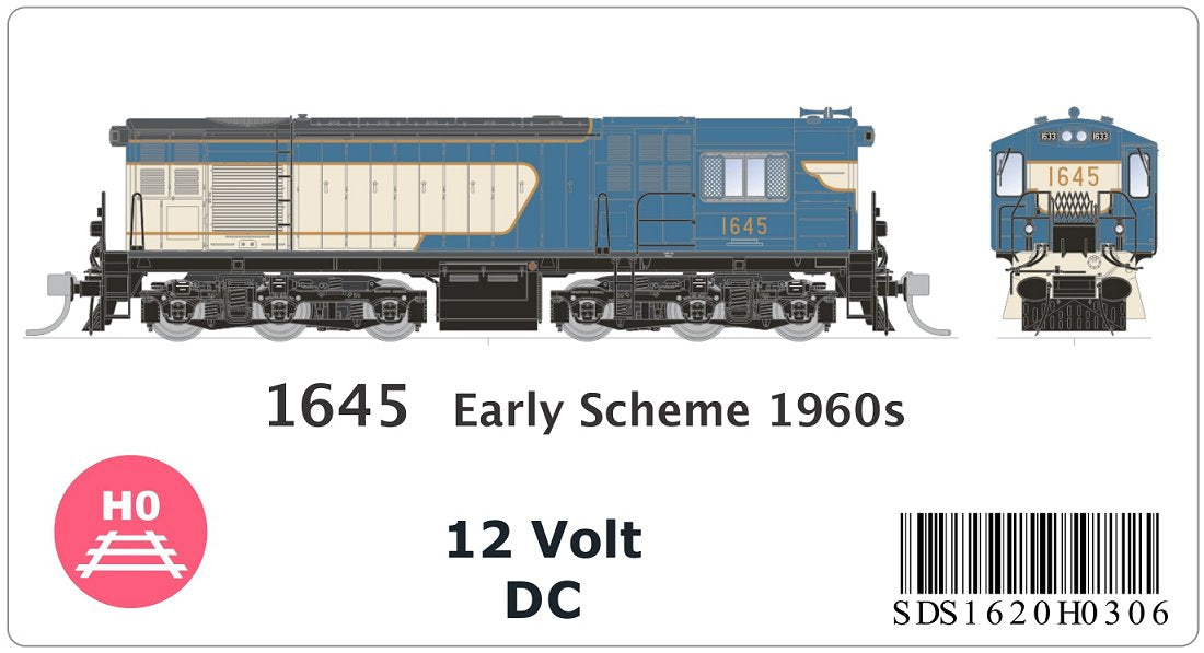 1645, early scheme 1960s