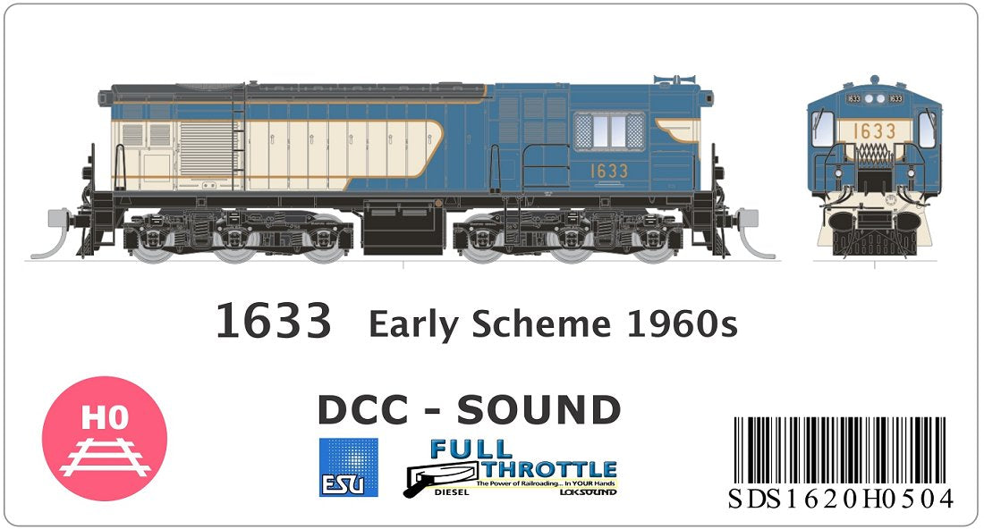 1633, early scheme 1960s