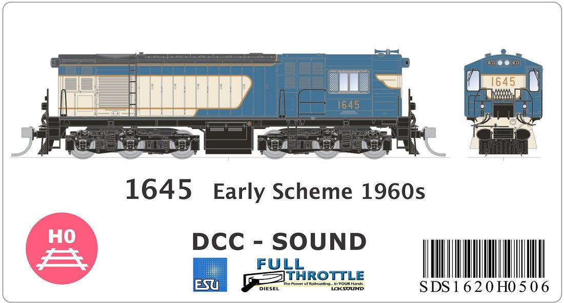 1645, early scheme 1960s