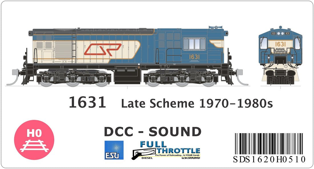 1631, late scheme 1970 - 1980s