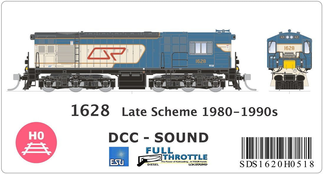 1628, late scheme 1980 - 1990s