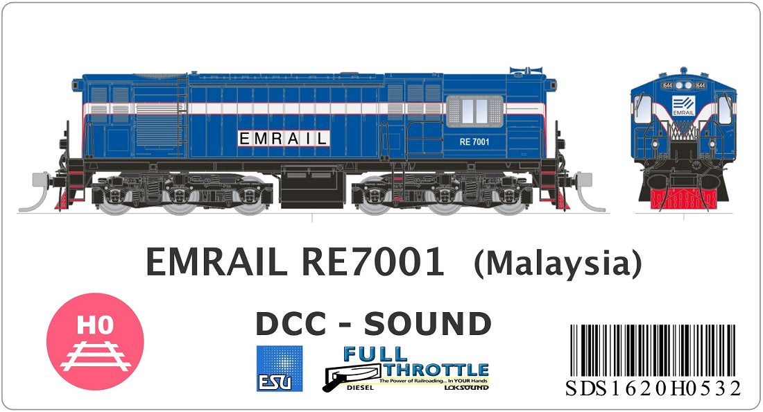 EMRAIL RE7001 (Malaysia)