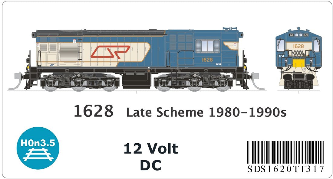 1628, late scheme 1980 - 1990s
