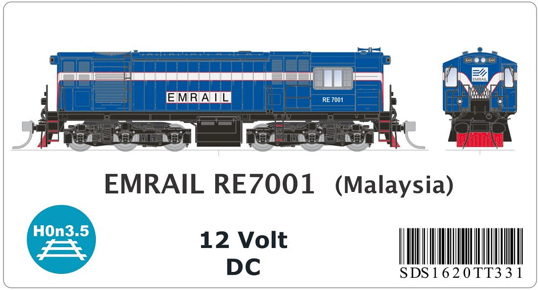 EMRAIL RE7001 (Malaysia)