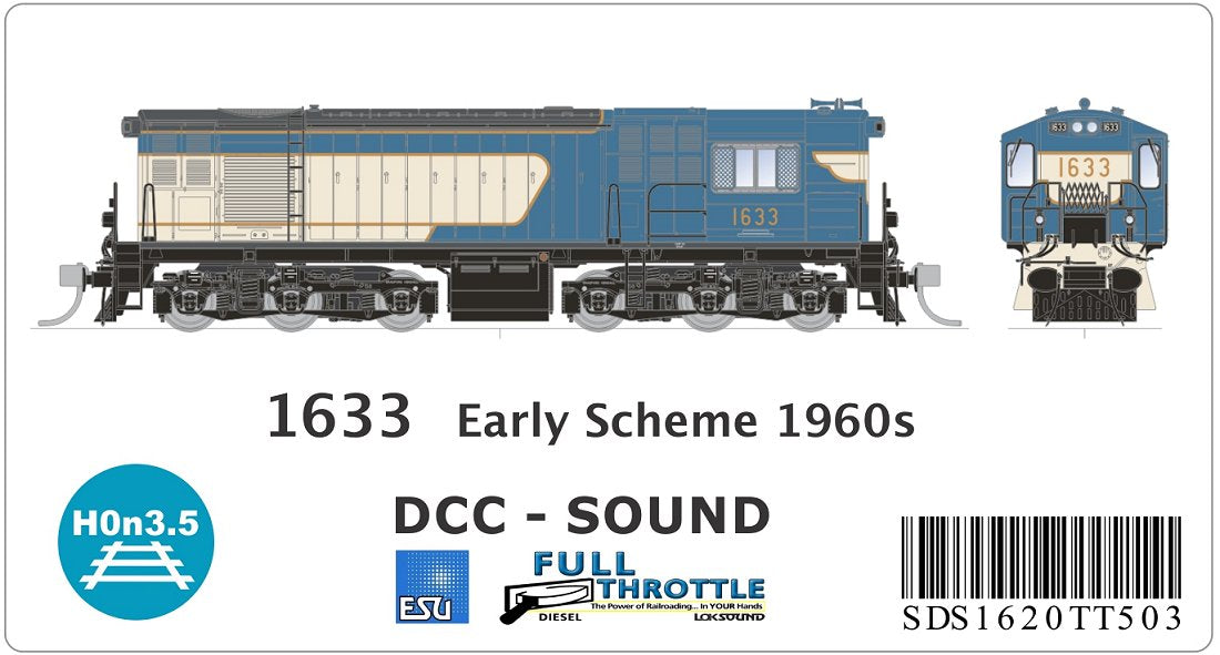 1633, early scheme 1960s