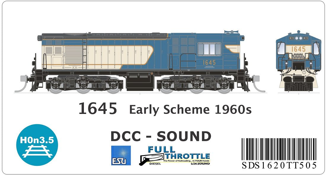 1645, early scheme 1960s