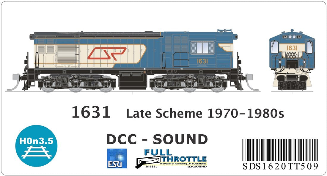1631, late scheme 1970 - 1980s