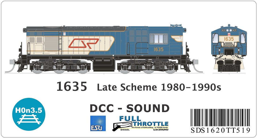 1635, late scheme 1980 - 1990s