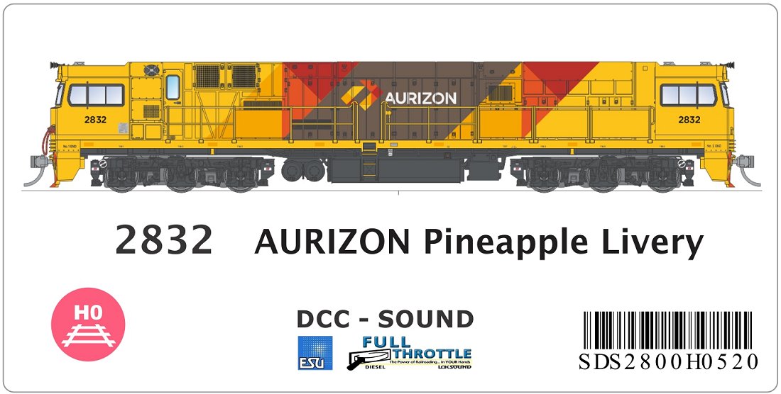 AURIZON Pineapple Livery