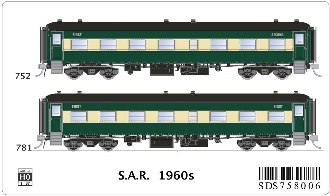 S.A.R. 1960s, 752 & 781