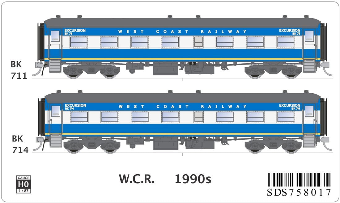 WCR 1990s-, BK711 & BK714