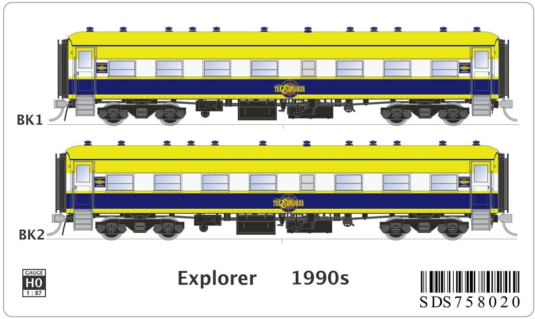 Explorer 1990s, BK1 & BK2