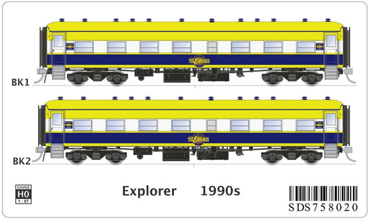 Explorer 1990s, BK1 & BK2