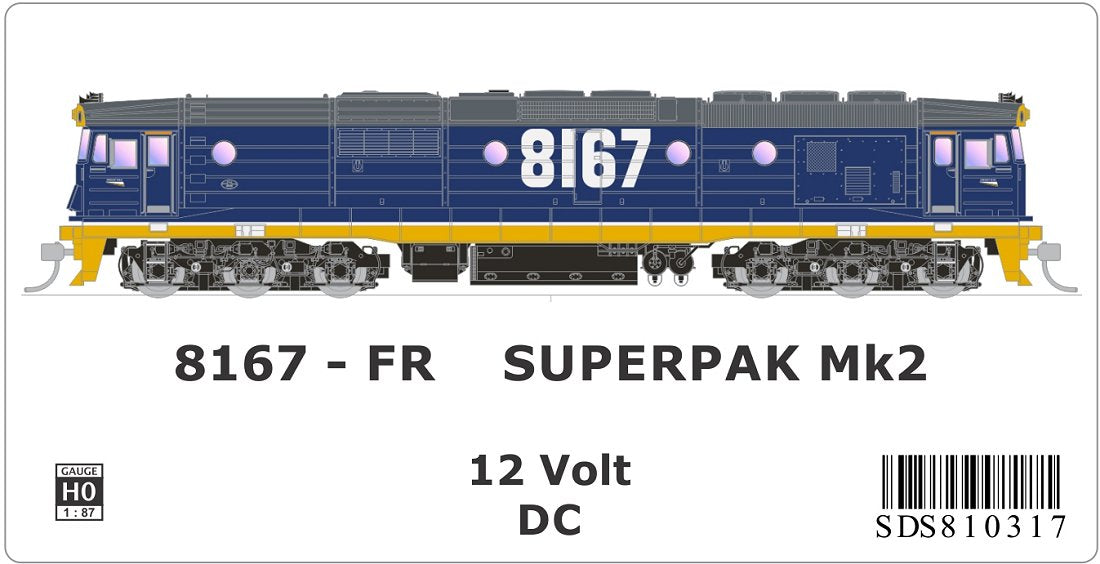 Freight Rail SUPERPAK, repaint