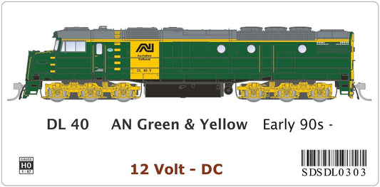 DL40 AN Green & Yellow - early 90s -