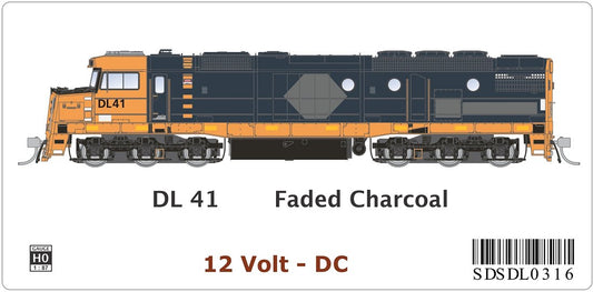 DL41 Faded Charcoal