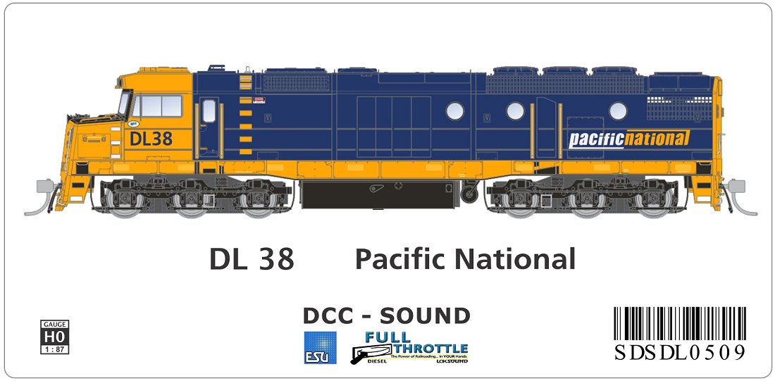 DL38 Pacific National