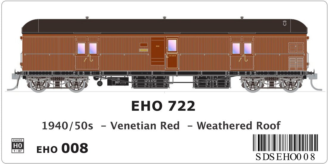 1940/50s, Venetian Red, Weathered Roof