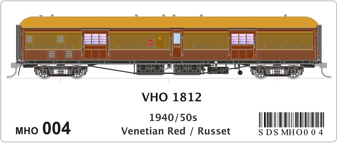 VHO 1940/1950s, Venetian Red & Russet