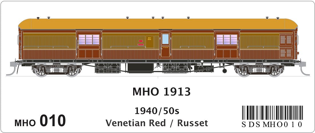 MHO 1940/1950s, Venetian Red & Russet