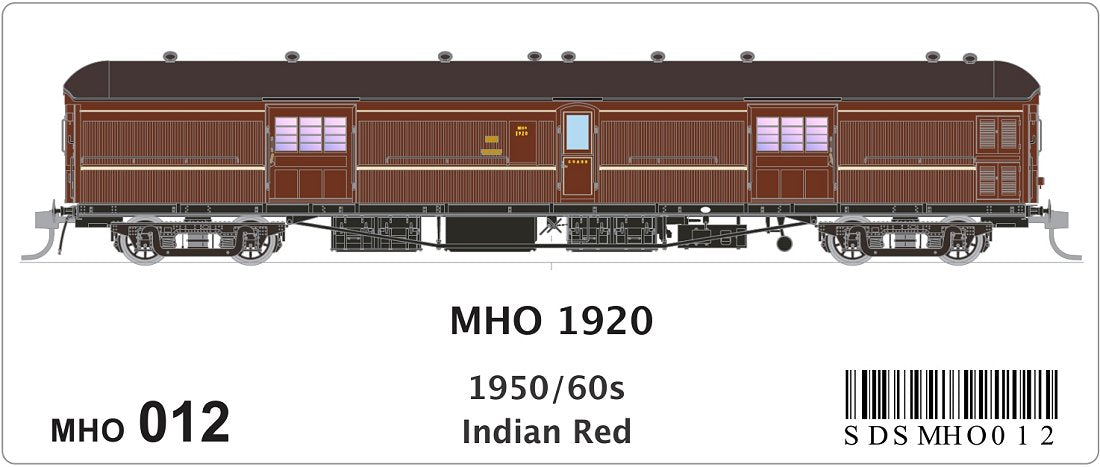 MHO 1950/1960s, Indian Red