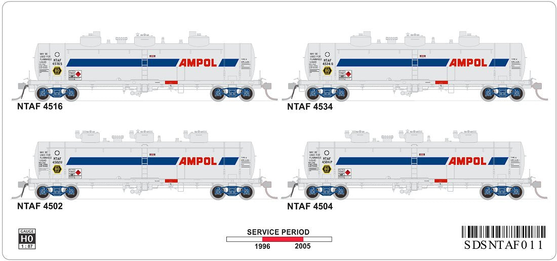 NTAF 011 AMPOL BLOCK TRAIN