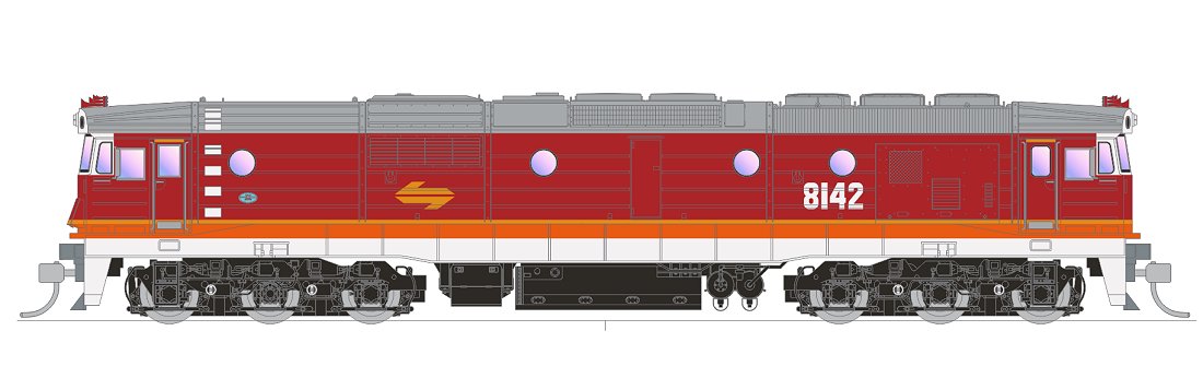 NSW SRA 81 Class Locomotive