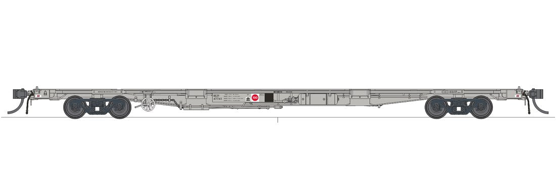 QR BEZY / QQAY Container Wagons