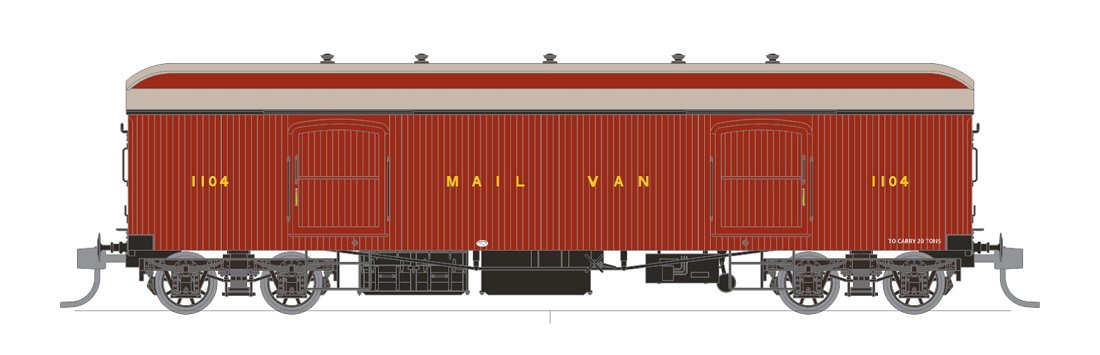 NSWGR KB Mail Van