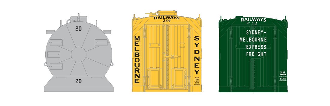 Tallow & LCL containers
