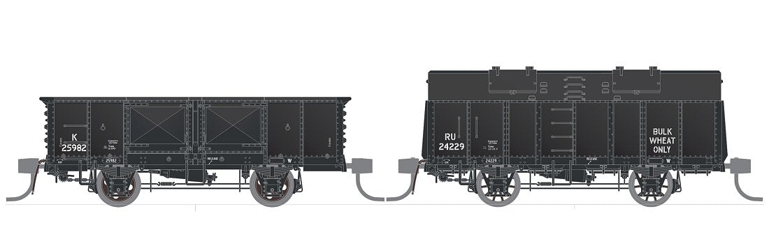 NSWGR U, K, UT, RU, TPK Wagons
