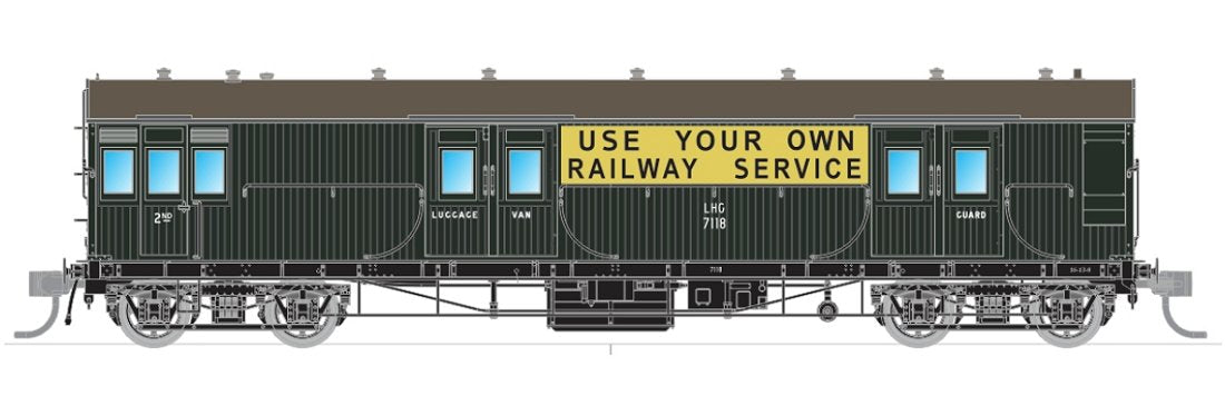 NSWGR LHG / GHO Brake Van