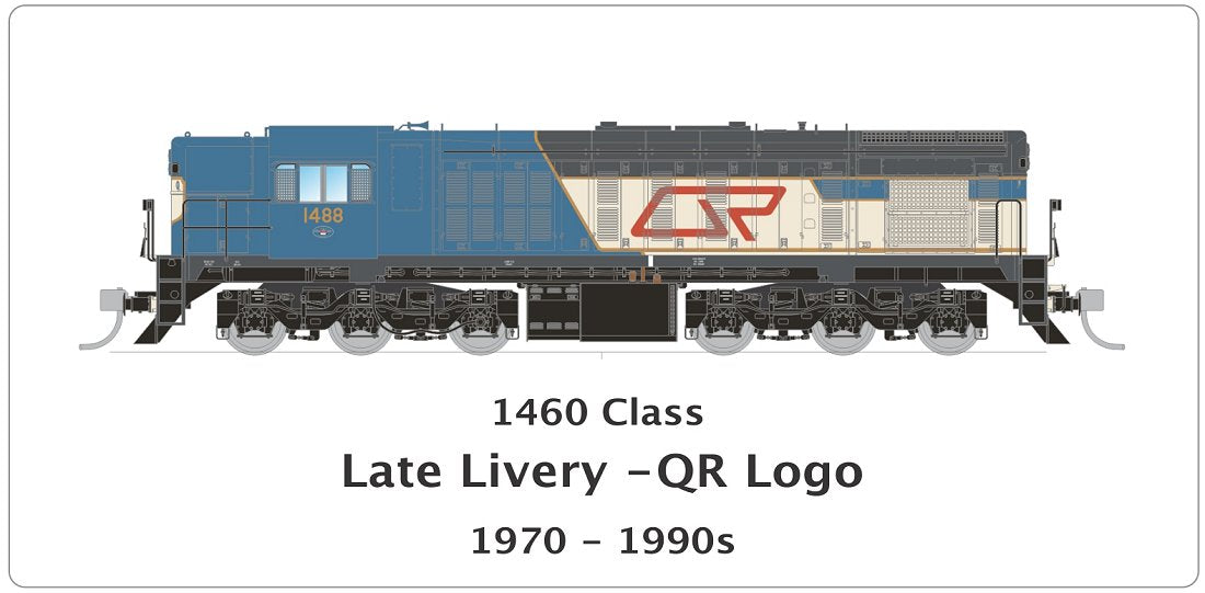 QR logo, Late Livery, 1970 - 1990s