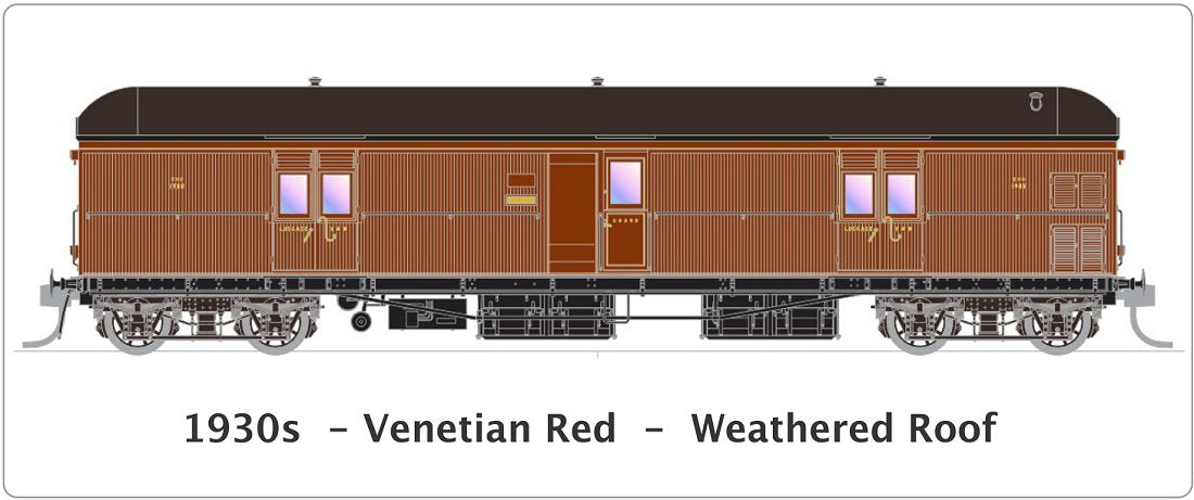 1930s, Venetian Red, Weathered Roof